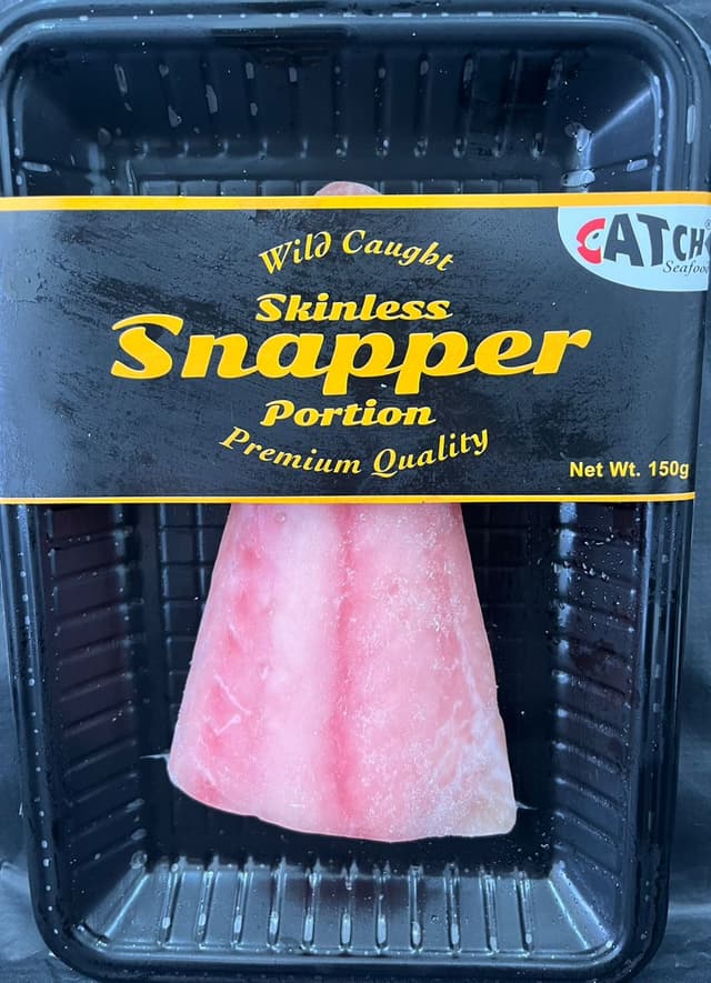 Snapper Skinless 150g/pack (sold per pack)