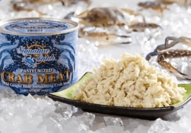 Crab Meat Backfin Lump 454g/can (sold per can)