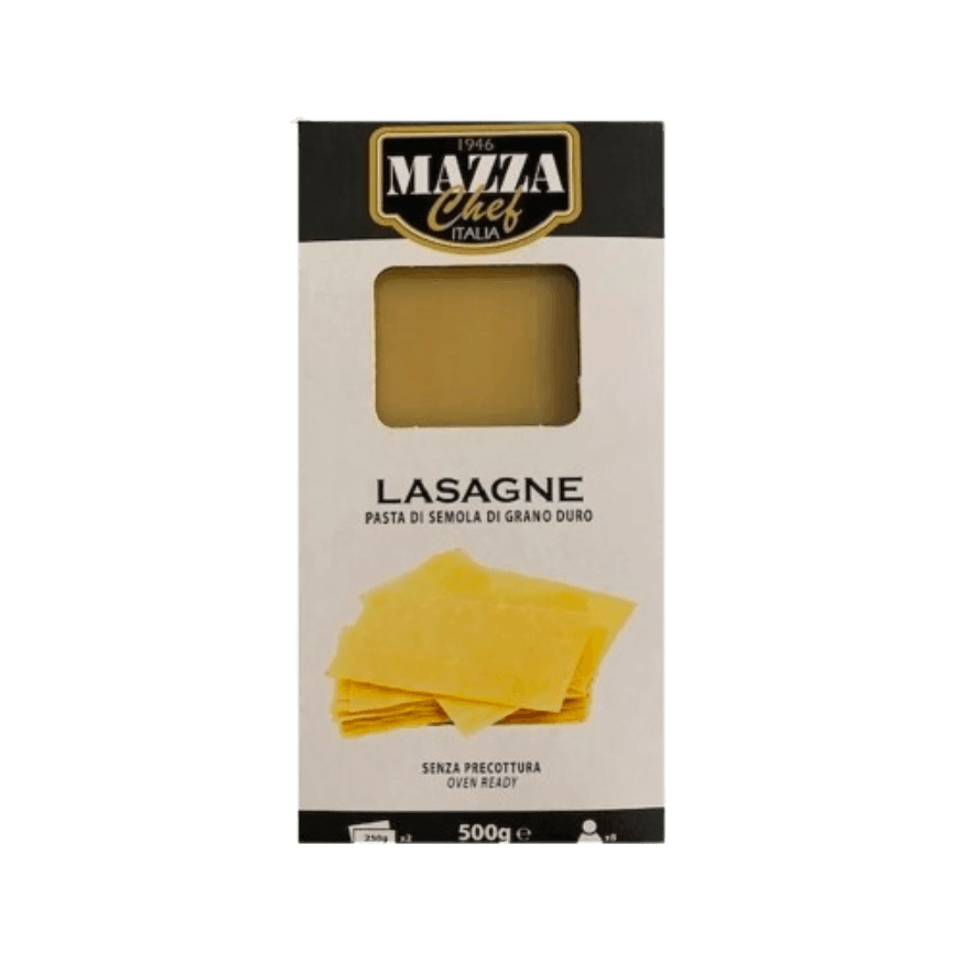 Mazza Chef Italia Lasagne 500g/pack (sold per pack)