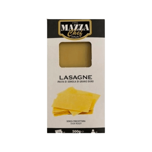 Mazza Chef Italia Lasagne 500g/pack (sold per pack)