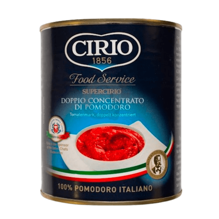 Cirio Doppio Concentrato Di Pomodoro 850g/tin (sold per tin)