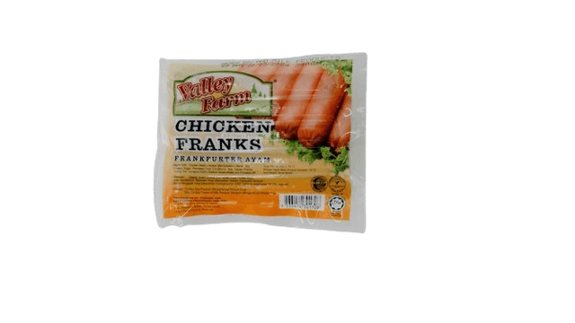 Chicken Frank Valley Farm 340g (sold per pack)
