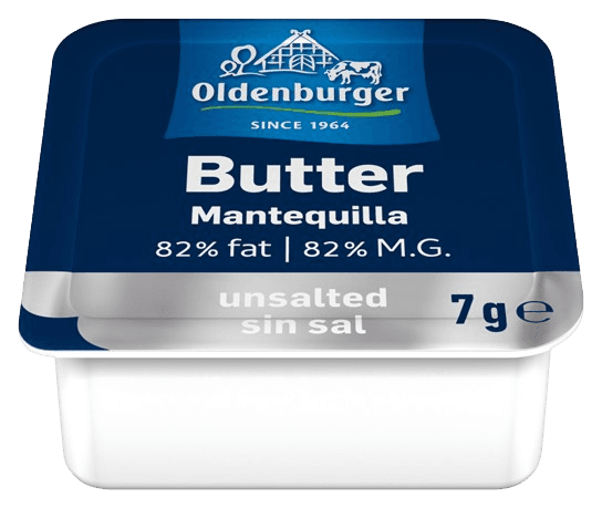 Oldenburger Mini Butter 7g portion x 200 (sold per carton)