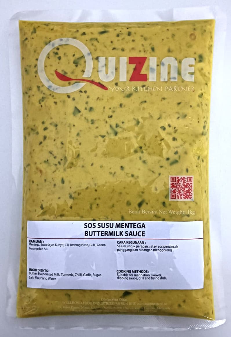 Quizine Buttermilk Sauce (Asian Series) 1kg/pack (sold per pack)
