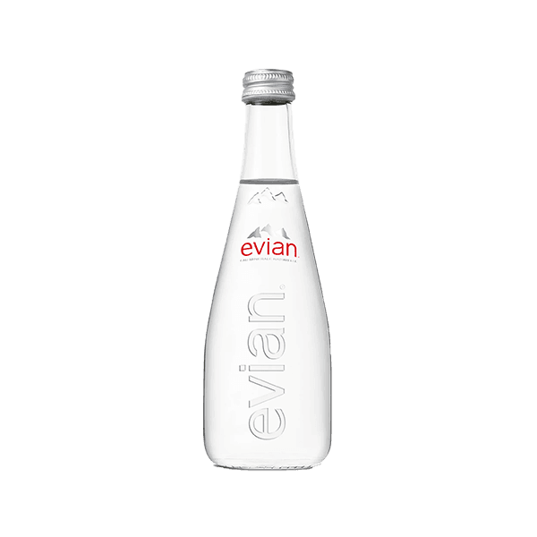 Evian Mineral Water 330ml GLASS (20 bottles per carton)