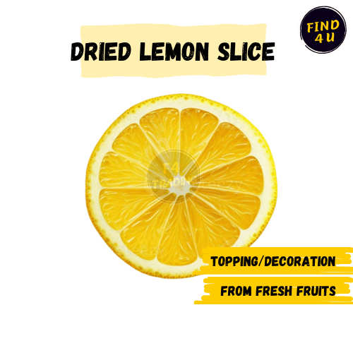 Dried Lemon Slice 100gm (sold per pack)