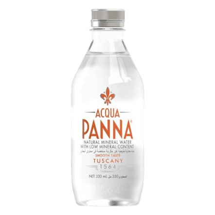 Acqua Panna Natural Mineral Water PLASTIC 330ml/bottle (24 bottles per carton)