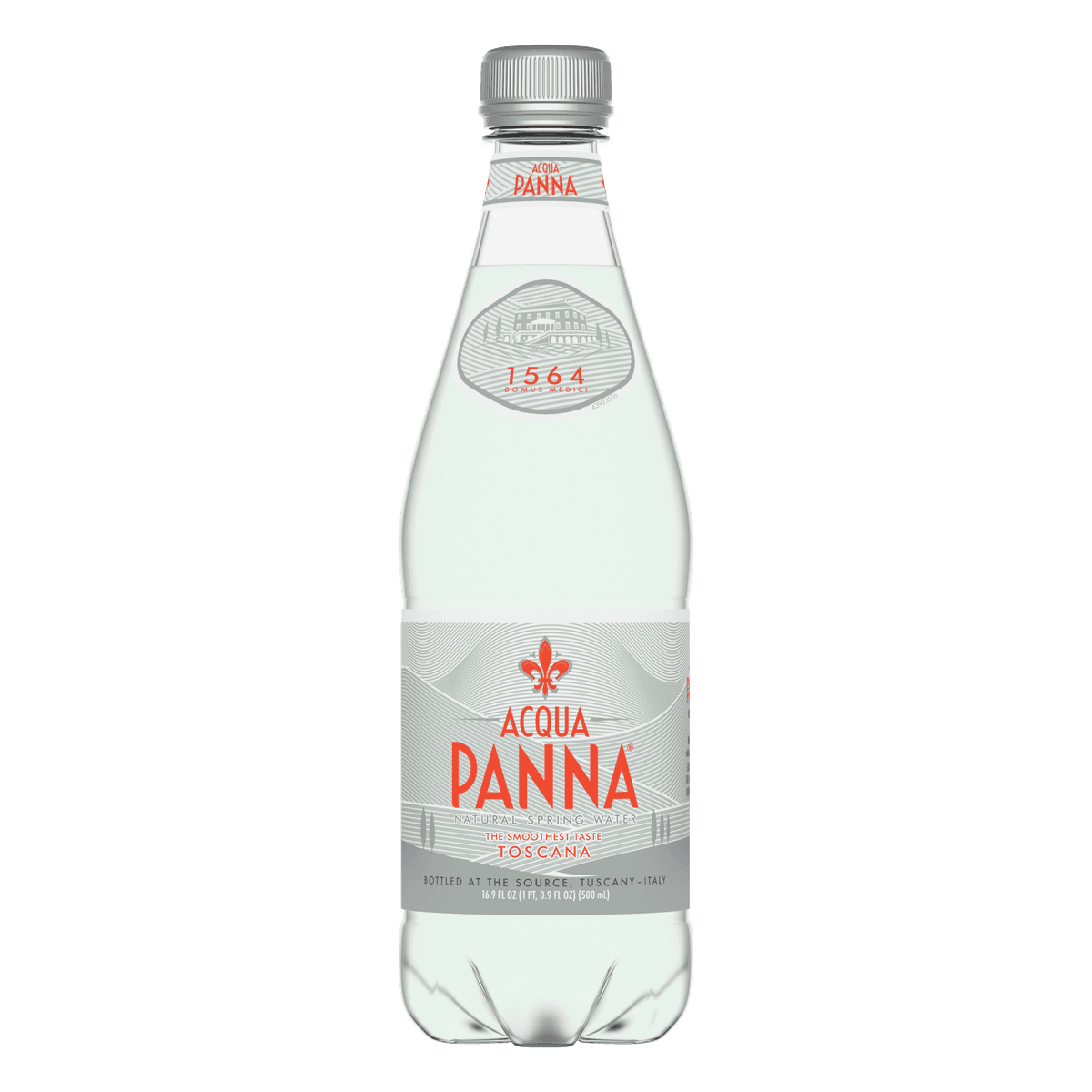 Acqua Panna Natural Mineral Water PLASTIC 500ml/bottle (24 bottles per carton)