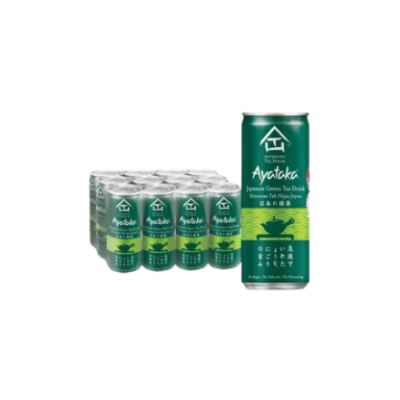 Authentic Tea House Ayataka Japanese Green Tea 12 x 300ml (sold per carton)