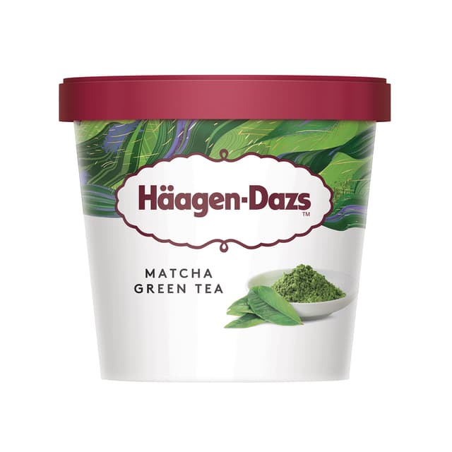 Häagen-Dazs Matcha Green Tea Ice Cream 100ml/Mini Cup (12 cups per carton) Imported from France GBA P.Code: HD2103