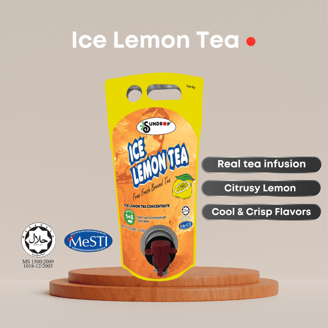 Sundrop Ice Lemon Tea Concentrate 4 pouches