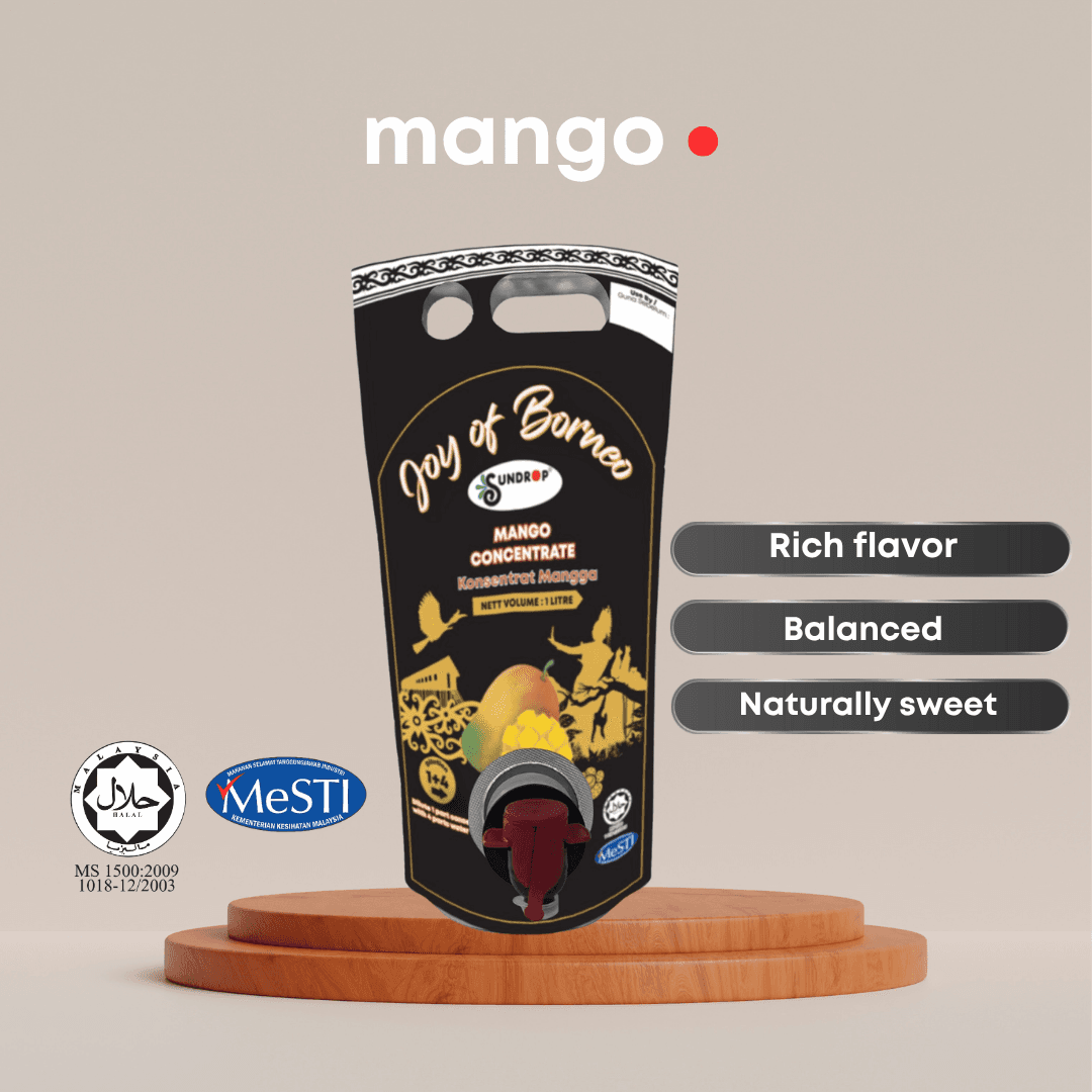 Sundrop Mango Concentrate 4 Pouches