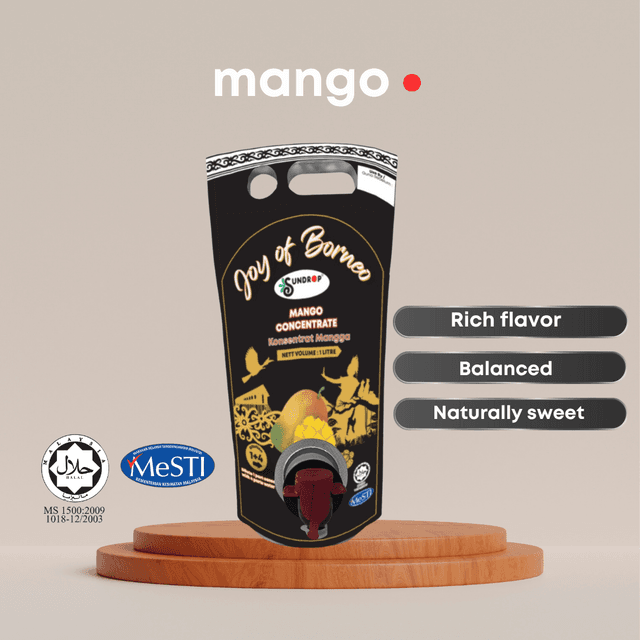 Sundrop Mango Concentrate 4 Pouches