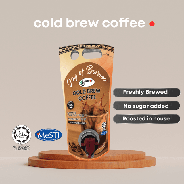 Sundrop Cold Brew Concentrate 4 pouches