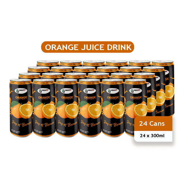Sundrop Orange Juice 24 cans x 300 ml