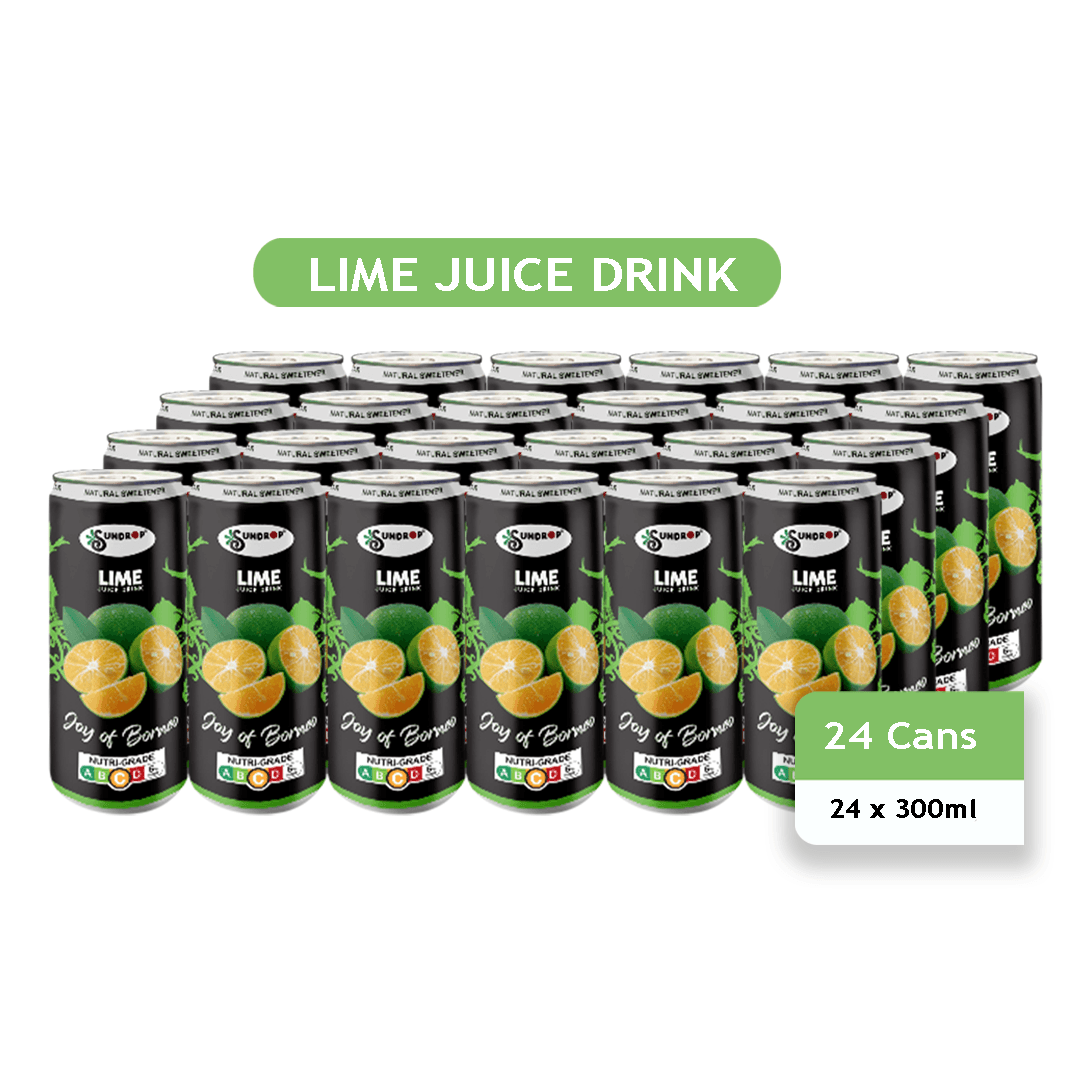 Sundrop Lime Juice 24 cans x 300 ml