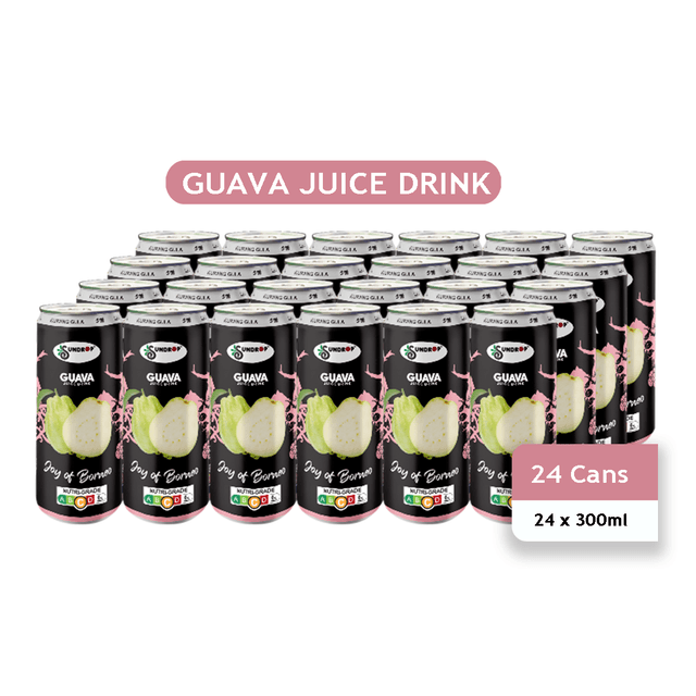 Sundrop Guava Juice 24 cans x 300 ml
