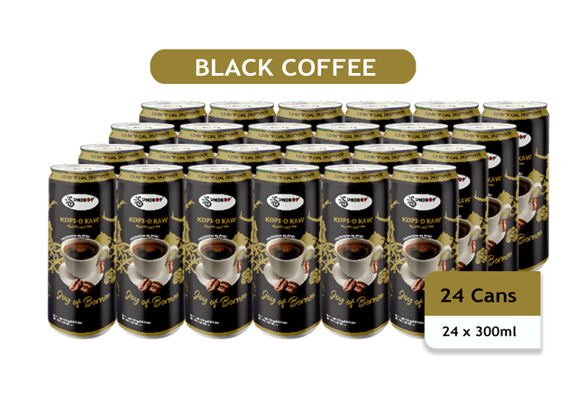 Sundrop Black Coffee 24 cans x 300 ml
