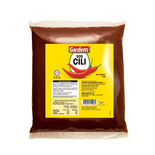 Gardens Chilli Sauce 1kg/pack (12 packs per carton)