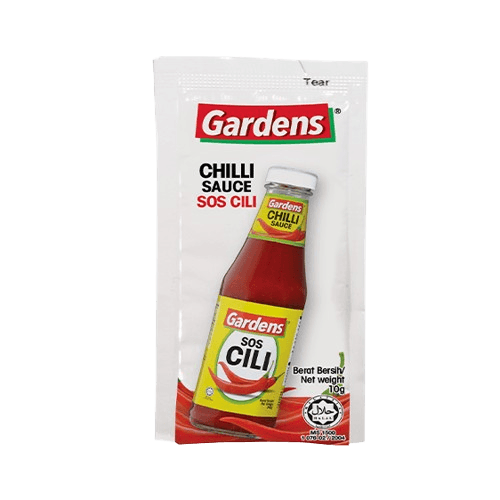 Gardens Chilli Sauce Sachet 9g/sachet (1500 sachets per carton)