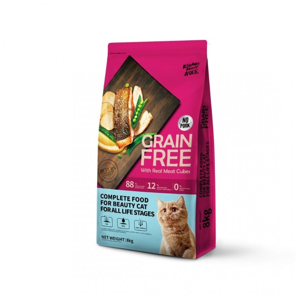 Kitchen Flavor Beauty Cat Dry Food (All Life Stage) 8kg (sold per pack)