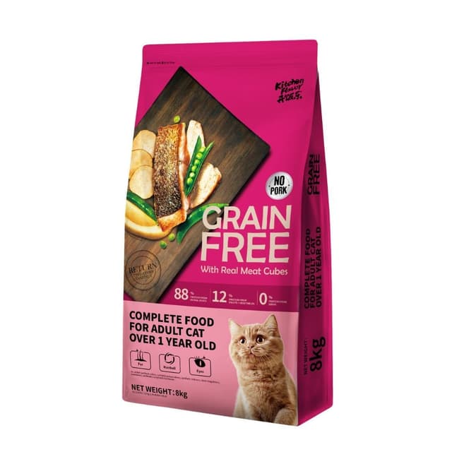 Kitchen Flavor Adult Cat Dry Food 8kg (sold per pack)