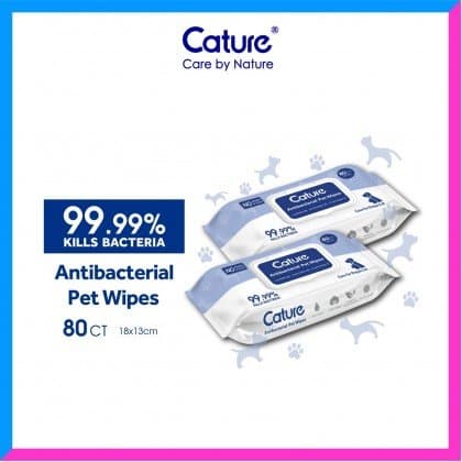 Cature Pet Wipes (sold per pack)