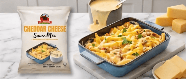 Swiss Bear Cheddar Cheese Sauce Mix 500g/pack (10 packs per carton)