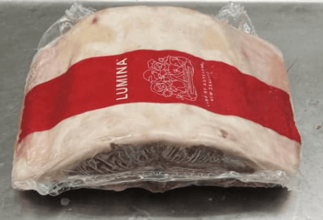 NZ Mountain Lamb Saddle (Pure South/Lumina) (sold per weighing)
