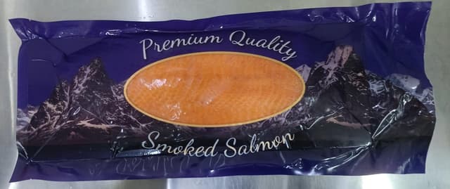 Smoked salmon Nett Weight 700gm/pack (sold per pack)