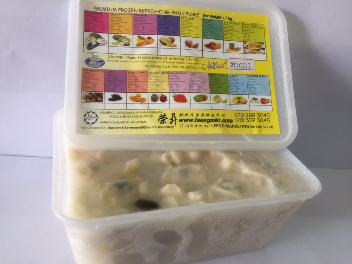 Fruit Puree - Soursop 1kg/box