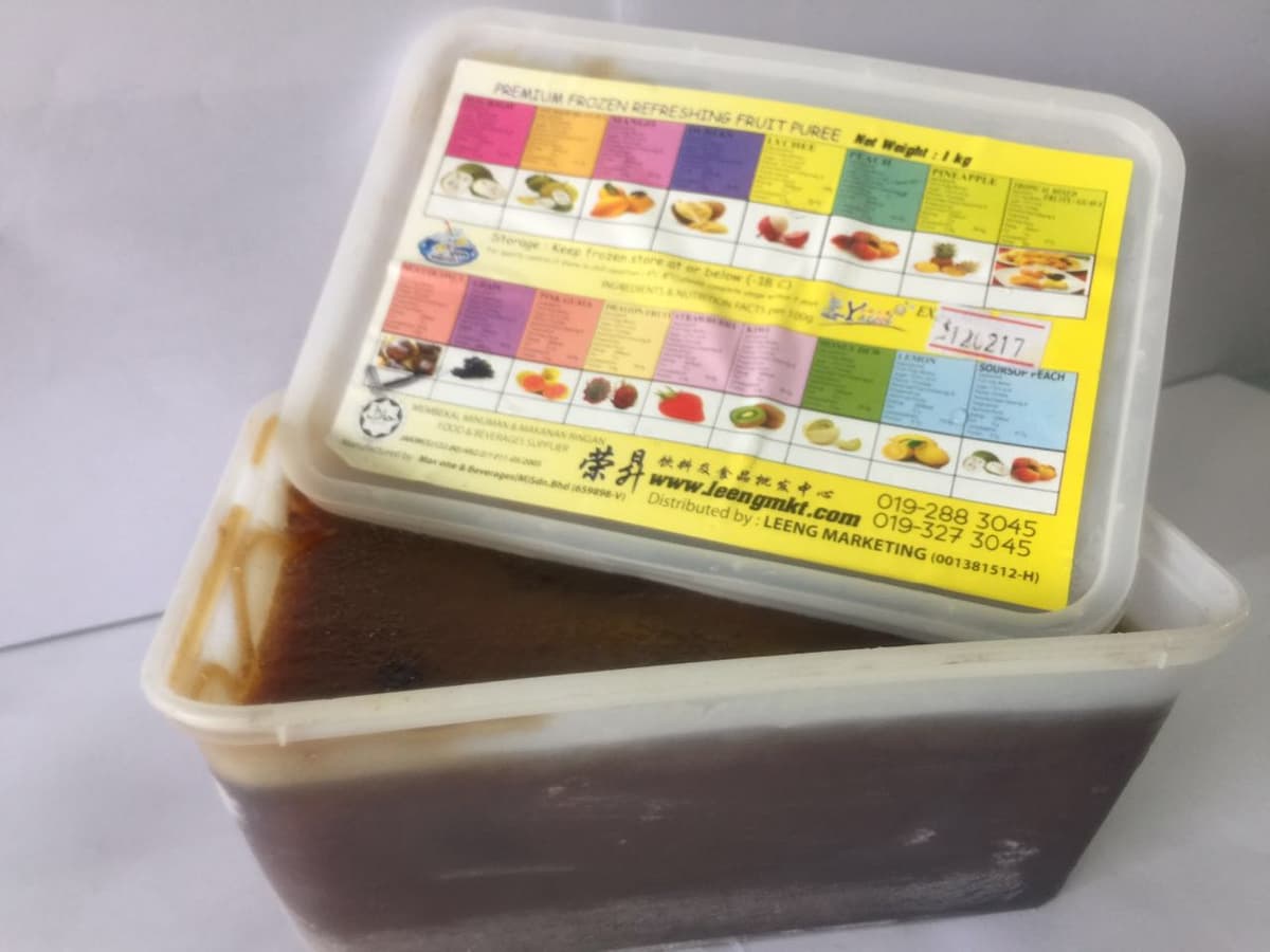 Fruit Puree - Sea Coconut 1kg/box