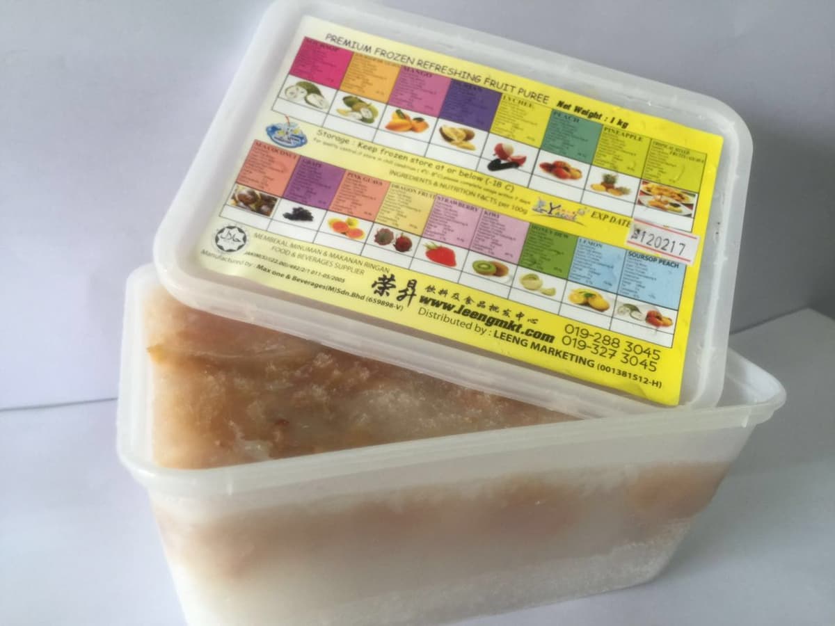 Fruit Puree - Lychee 1kg/box