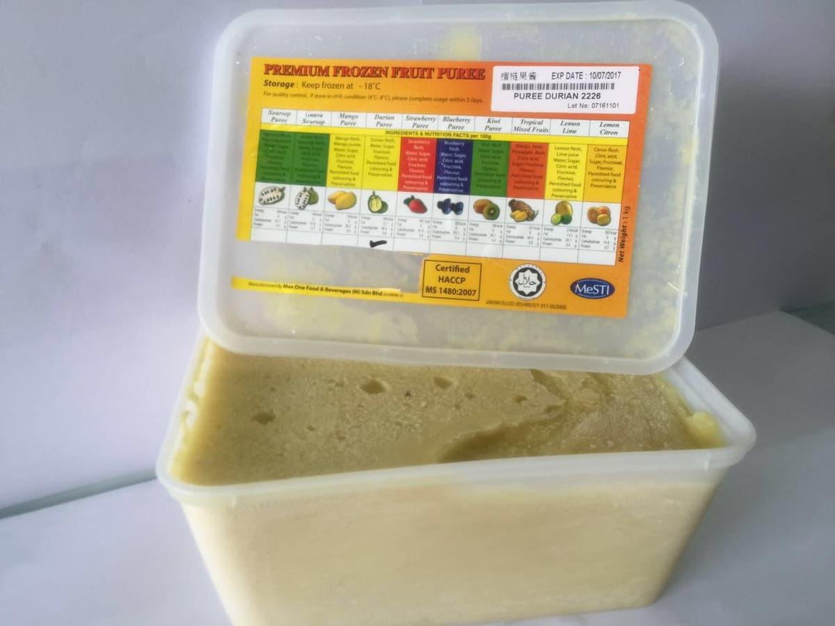 Durian Puree - D24 1kg/box