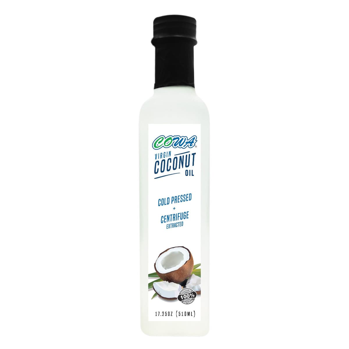 COWA Virgin Coconut Oil / Minyak Kelapa Dara 510ml/bottle (12 bottles per carton) (Sold per Carton)