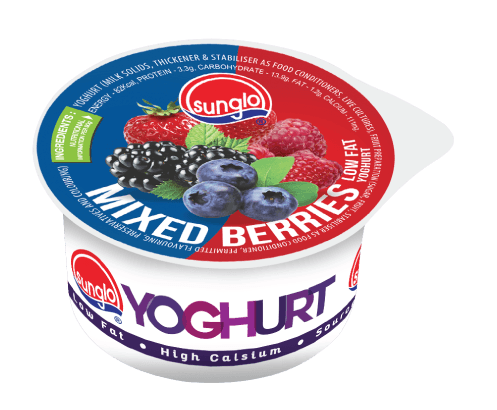 Mixed Berries Fruit Yoghurt 90g/cup (sold per cup)
