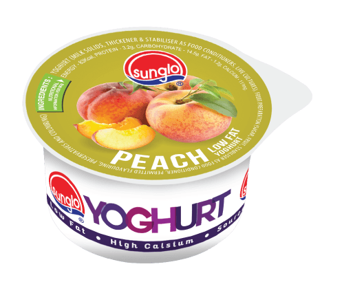 Peach Fruit Yoghurt 90g/cup (sold per cup)