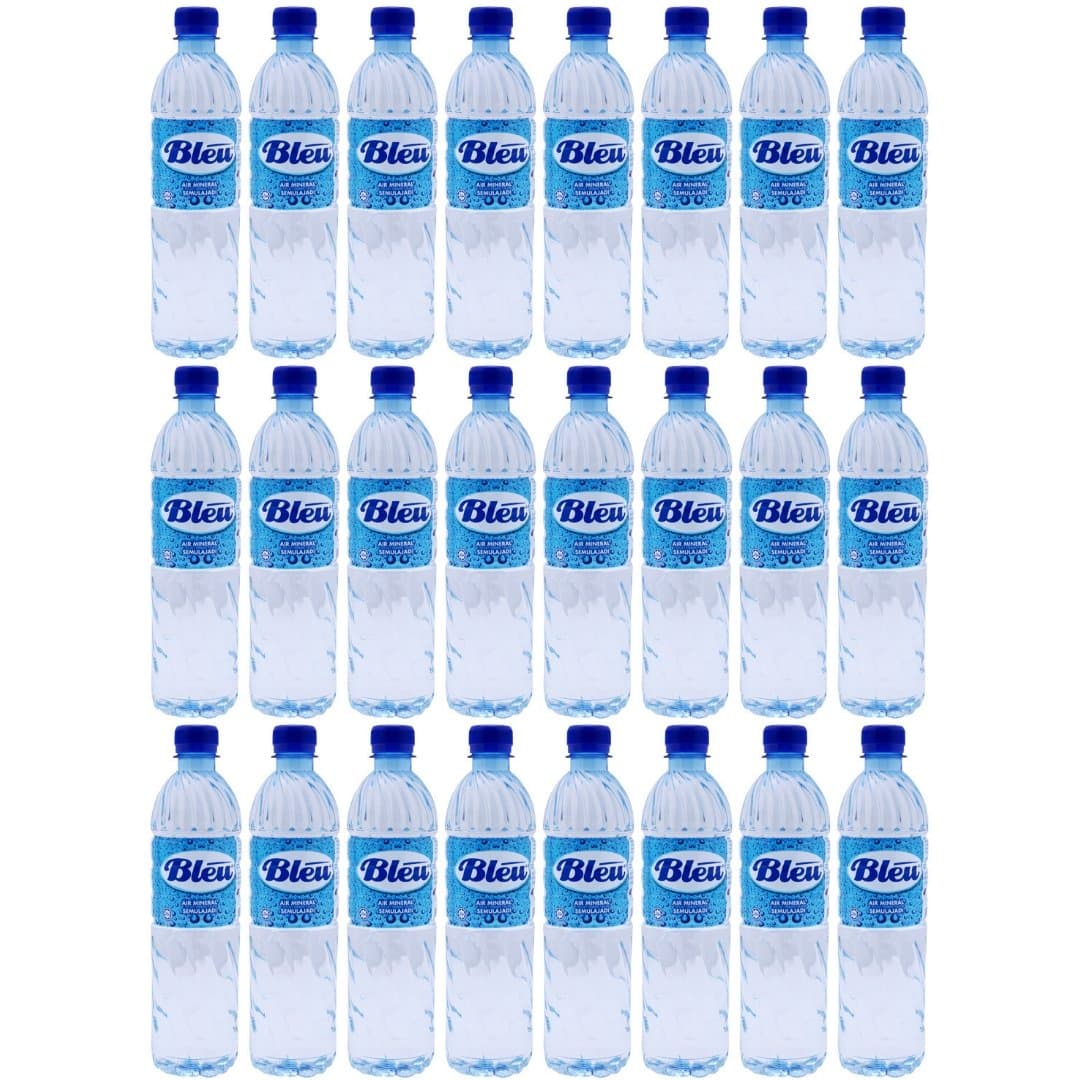 Bleu Mineral Water 600ml/bottle (24 bottles per carton)