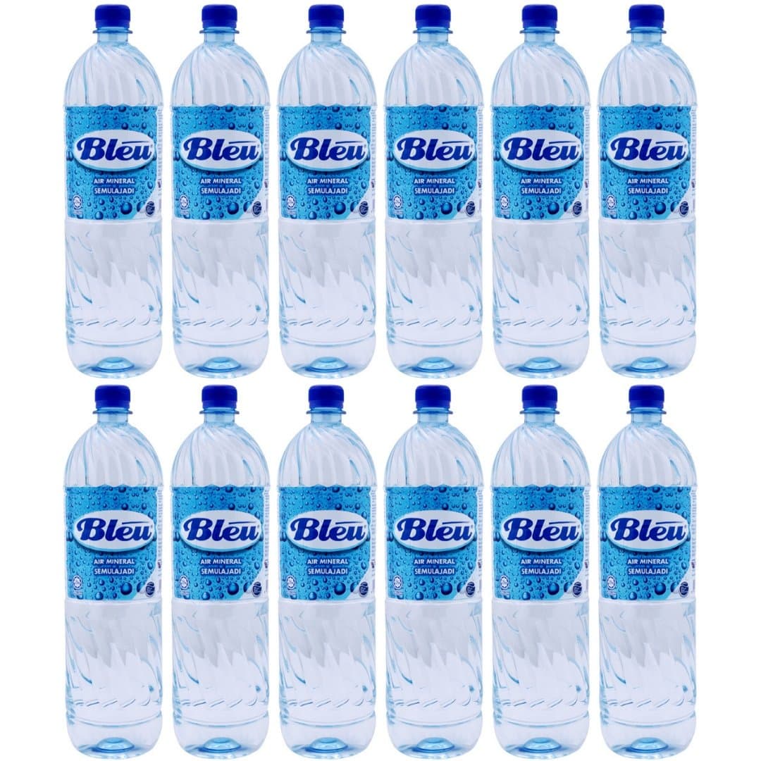 Bleu Mineral Water 1.5L/bottle (12 bottles per carton)