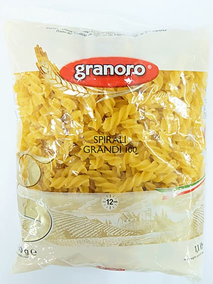 Granoro Spirali Grandi (100) 500gm/pack (sold per pack)