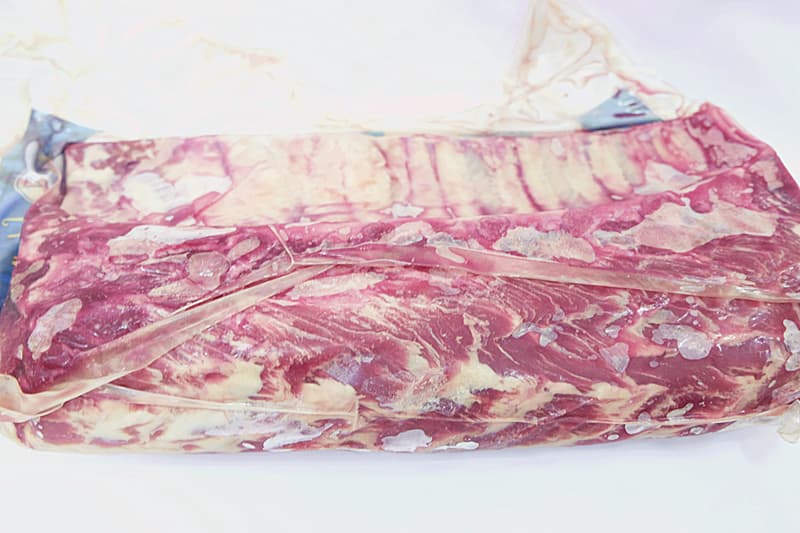 Australian Nolan Grain Fed Chilled Beef Op Rib Prepared 4-5kg/piece (sold per kg)